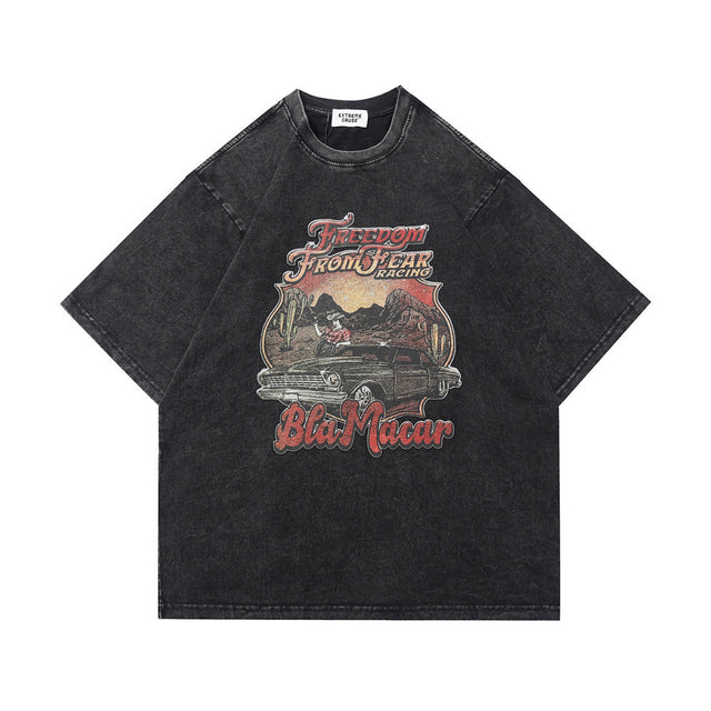 Printed Short-sleeved T-shirt For Men