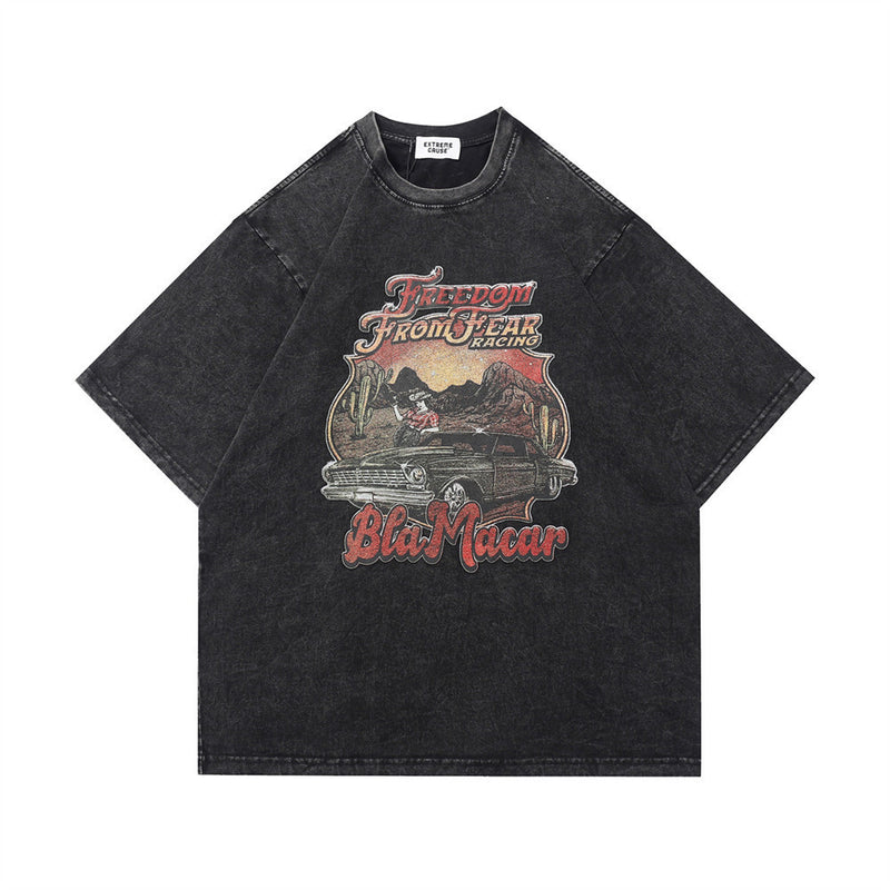 Printed Short-sleeved T-shirt For Men