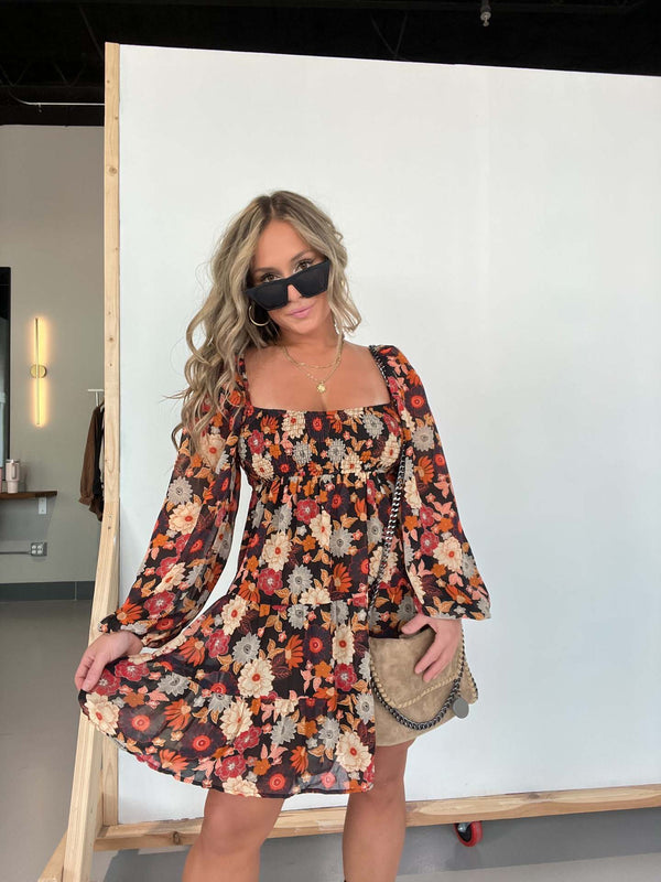 Fashionable Off-neck Casual Dress For Women