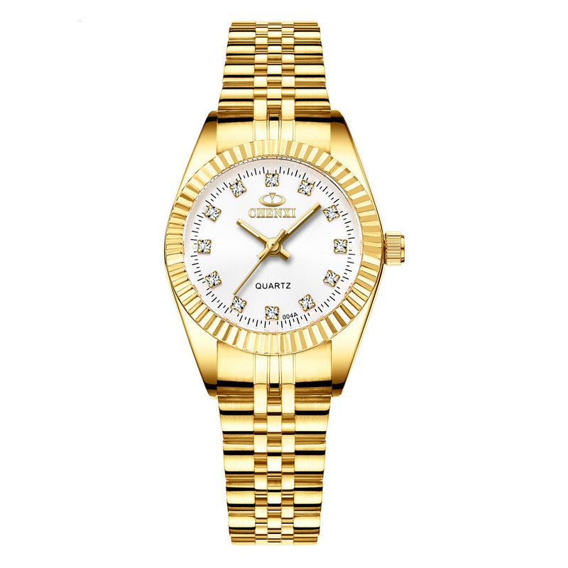 Golden couple watch men
