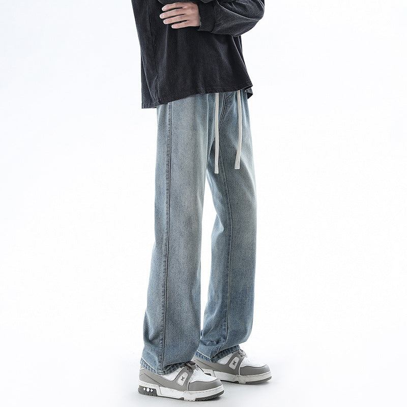 Fashion Personality Black Weila Jeans Men