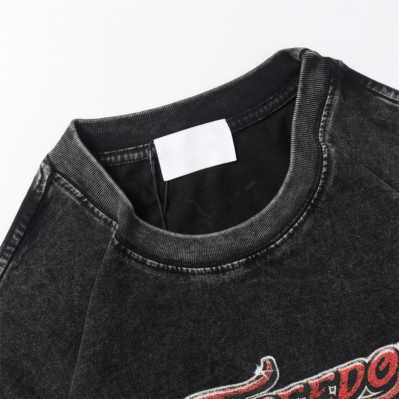 Printed Short-sleeved T-shirt For Men