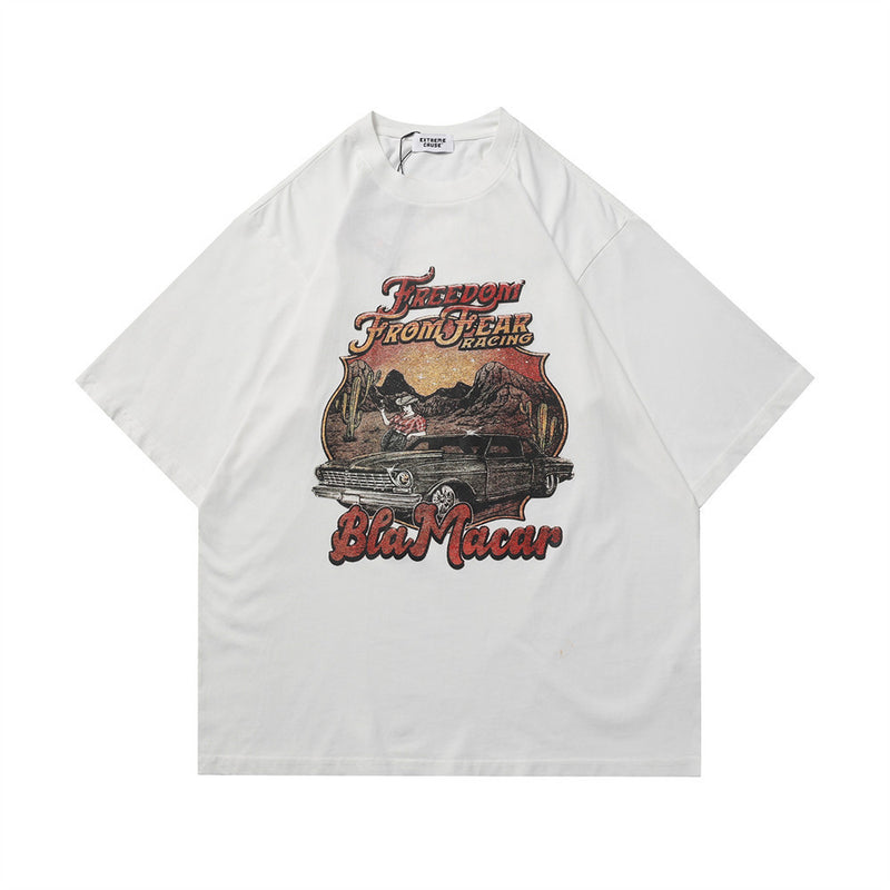 Printed Short-sleeved T-shirt For Men