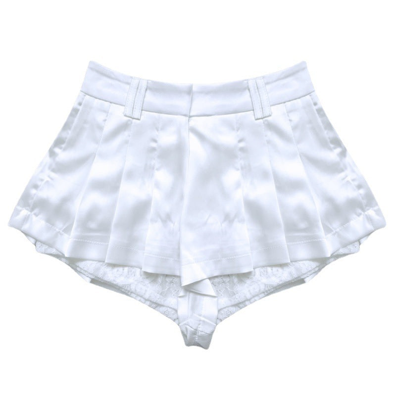 Spicy Girl Lace Hem Skirts