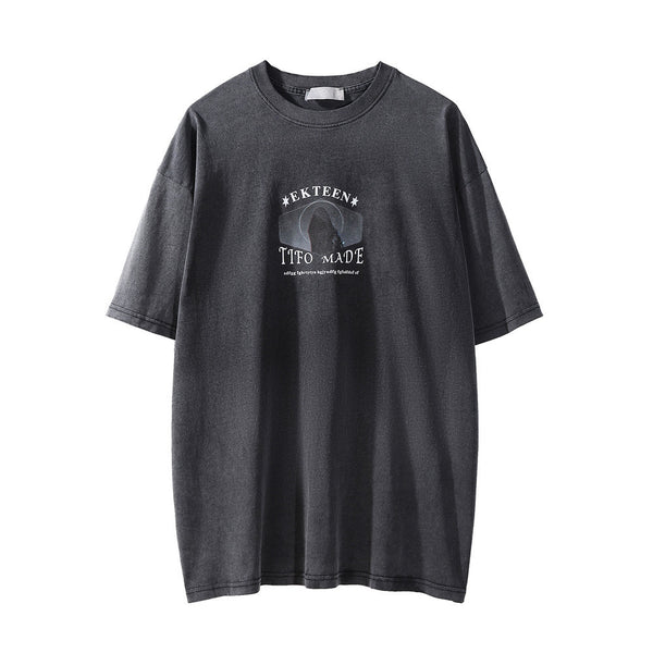 Fashion American Printed T-shirt Men