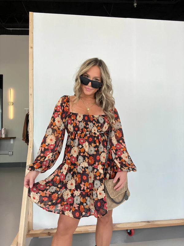 Fashionable Off-neck Casual Dress For Women