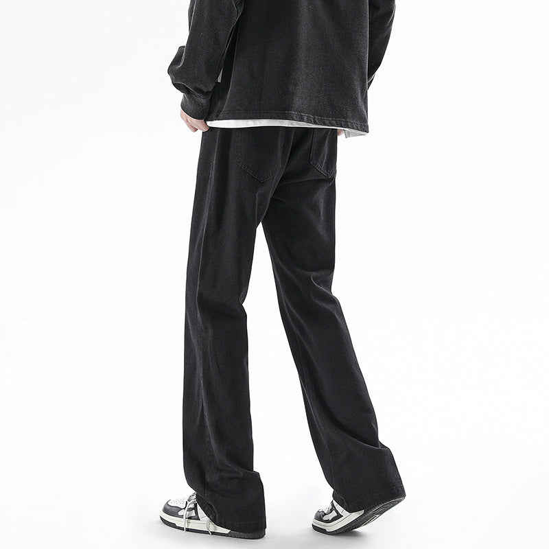 Fashion Personality Black Weila Jeans Men