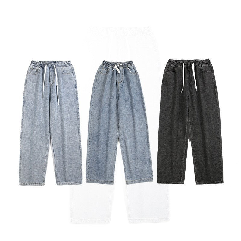 American Retro Washed Jeans For Men