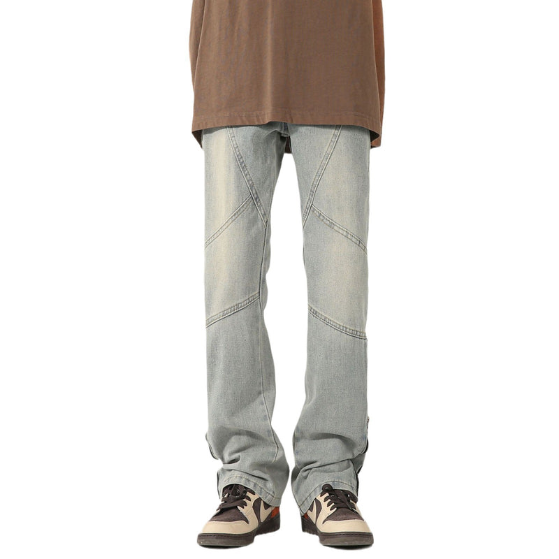 Fashion American Stitching Niche Jeans Men
